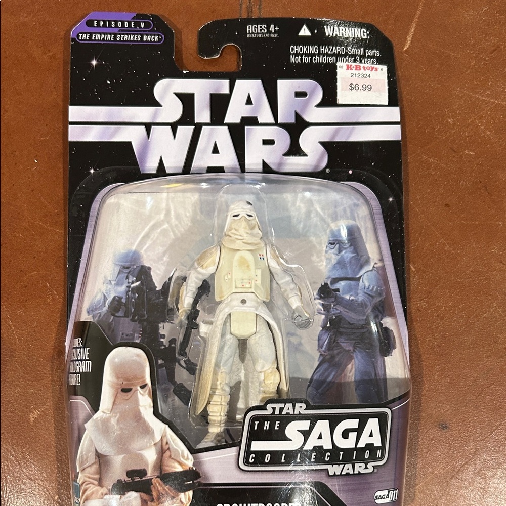 Star Wars Saga Collection Action Figures - White and Black